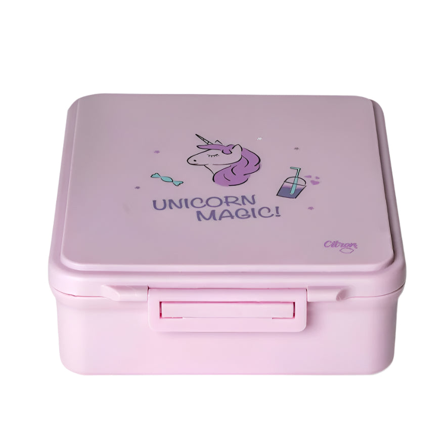 Grand Lunch Box - 4 Compartments - Unicorn