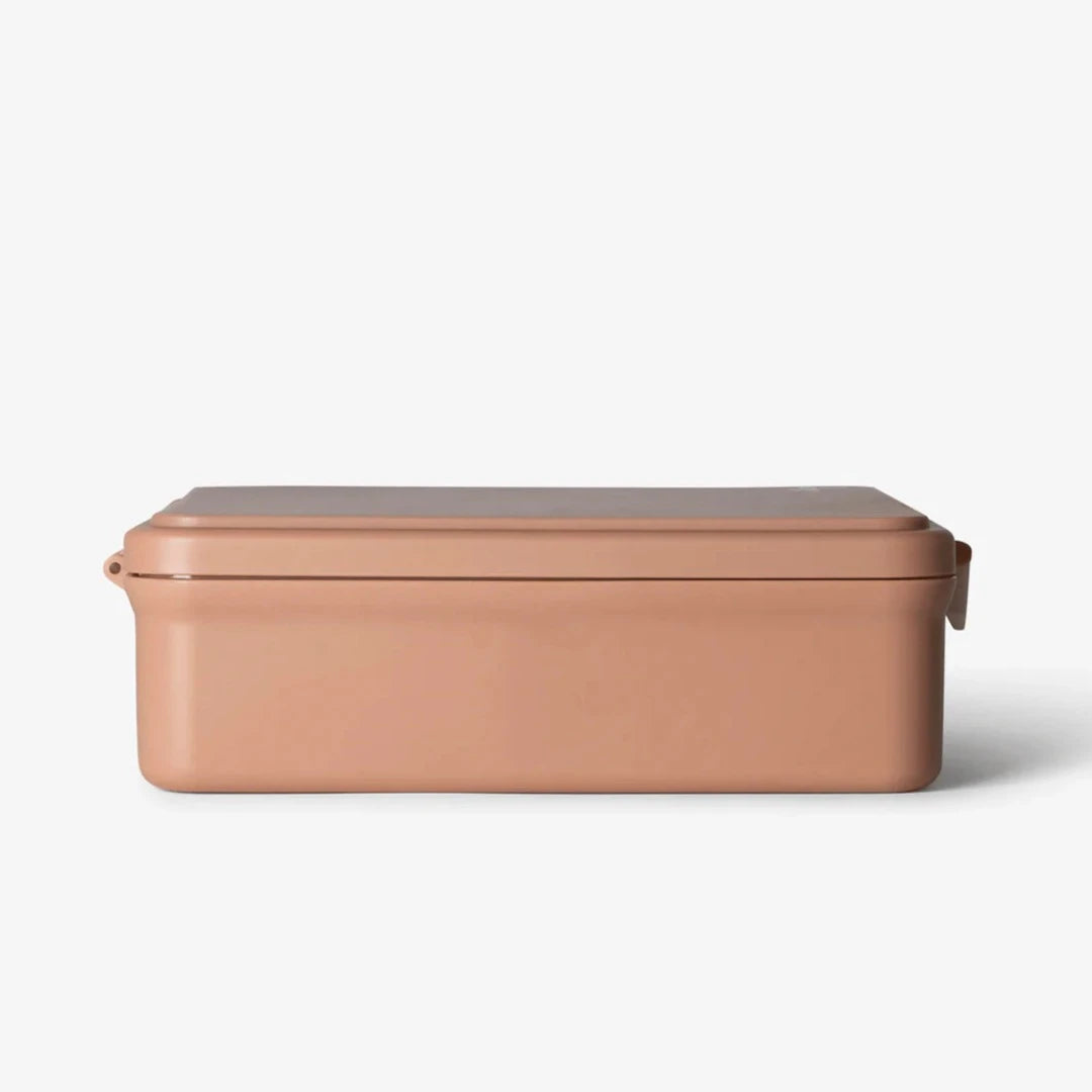 Grand Lunch Box - 4 Compartments - Unicorn Blush Pink + Food Jar