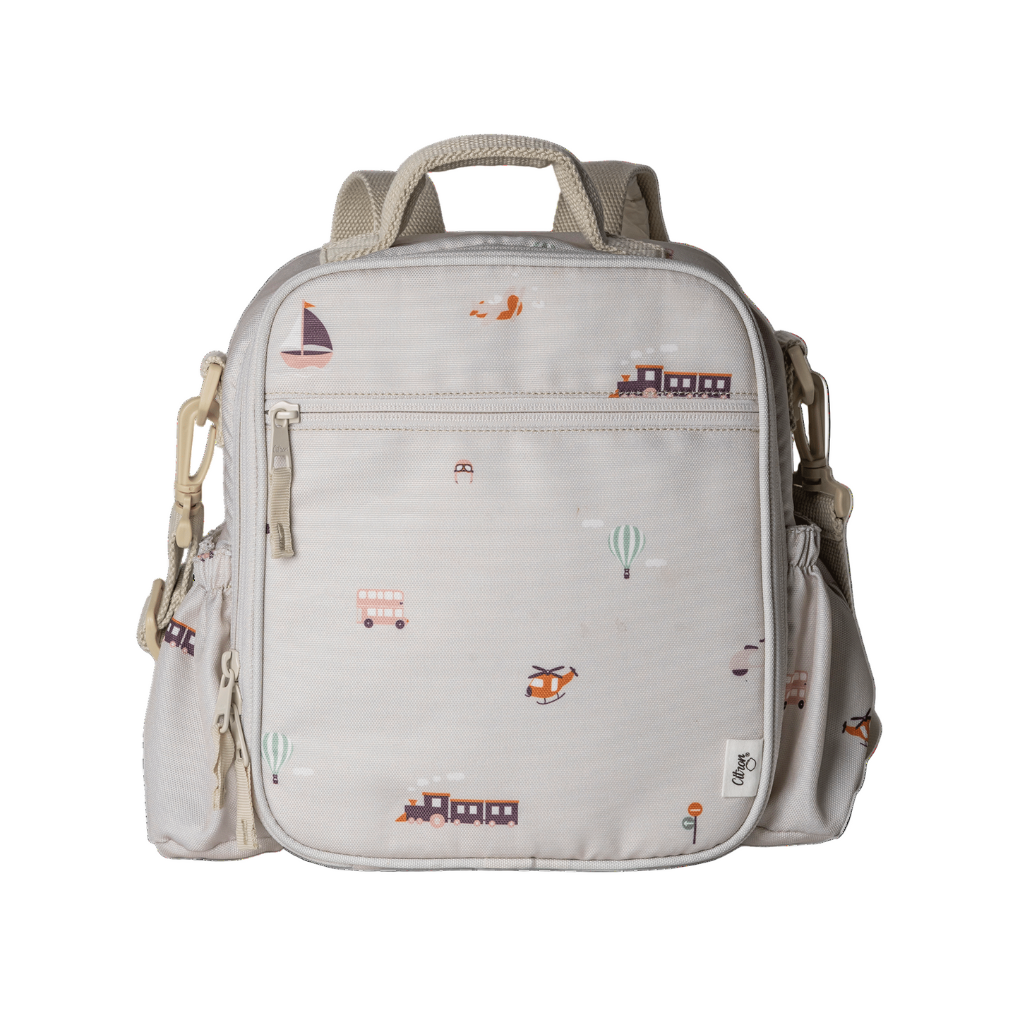 Thermal Classic Lunch Bag Backpack - Vehicles
