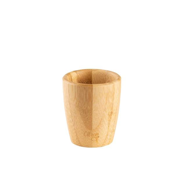 Citron Australia - Bamboo Cup with 2 Lids and Straw - Green