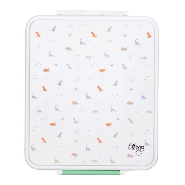 Citron Australia Lunchbox - 4 compartments with Hot Food Jar - Dino