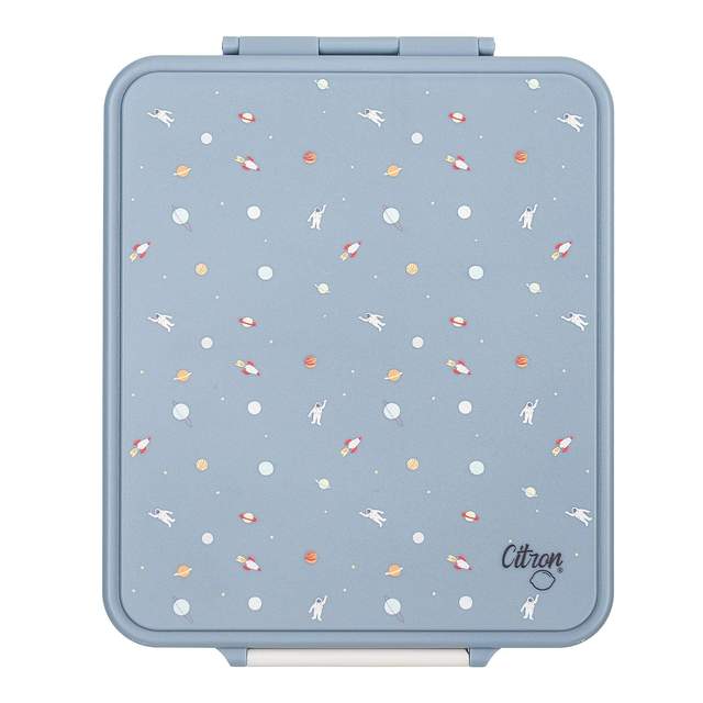 Citron Australia Lunchbox - 4 compartments with Hot Food Jar - Spaceship