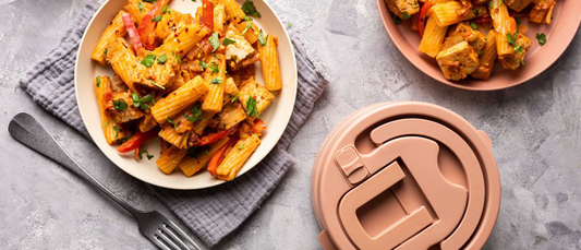 Warm Lunch for Mum & Dad – Try This Creamy Cajun Tofu Pasta