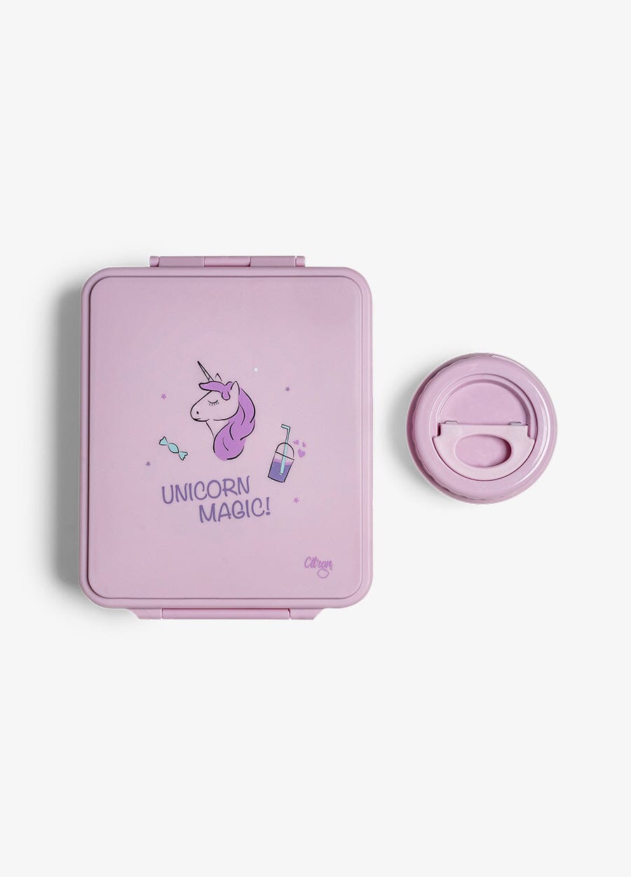 Grand Lunch Box - 4 Compartments - Unicorn