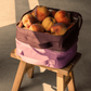 Insulated Square Lunch bag - Stormy Unicorn