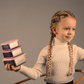 Stackable Stainless steel Lunchbox - Set of 3 - Stormy Unicorn