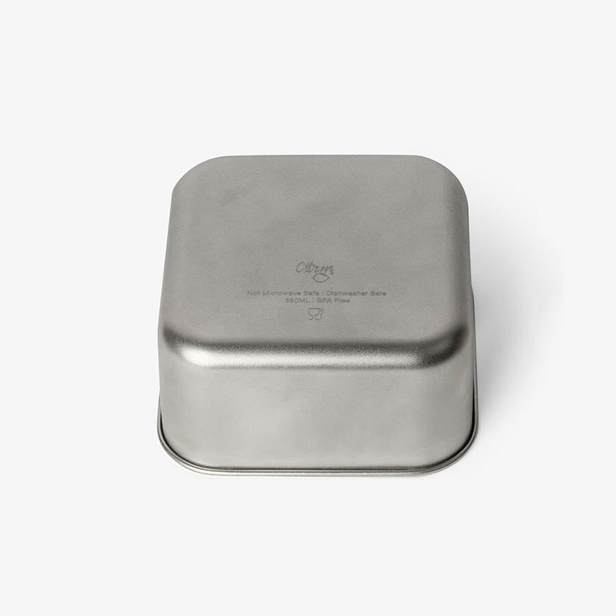 Stackable Stainless steel Lunchbox - Set of 3 - Stormy Unicorn