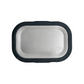 Top view of the Citron Black lunch box lid