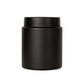 Side view of the closed Citron Black 500ml food jar