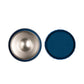 Stainless steel interior and lid of the Citron Blue food jar