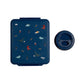 Citron Dino kids bento lunch box with included insulated food jar