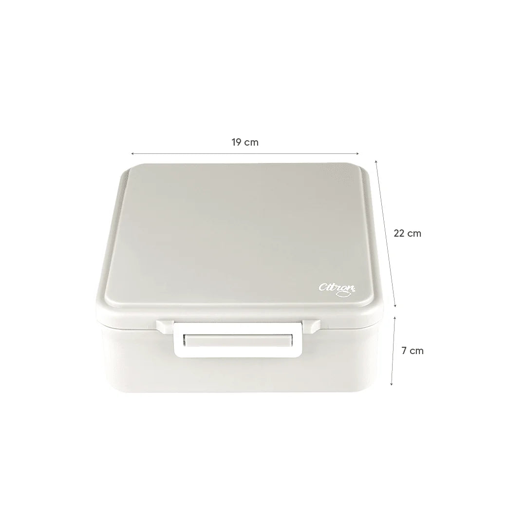 Grand Lunch Box - 4 Compartments - Unicorn Blush Pink + Food Jar