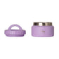 Citron Purple food jar with its lid shown separately