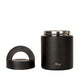 Black Citron 500ml food jar with the lid and carry handle shown separately