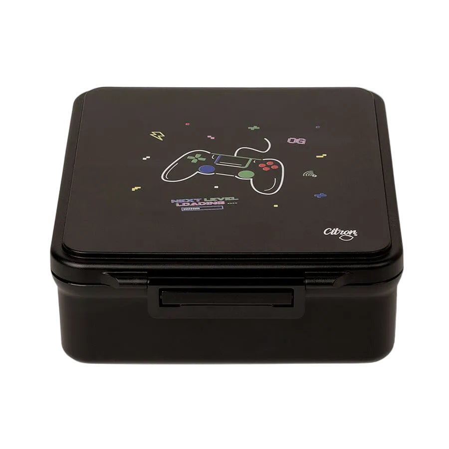 Gaming design on the Citron Grand kids lunch box lid