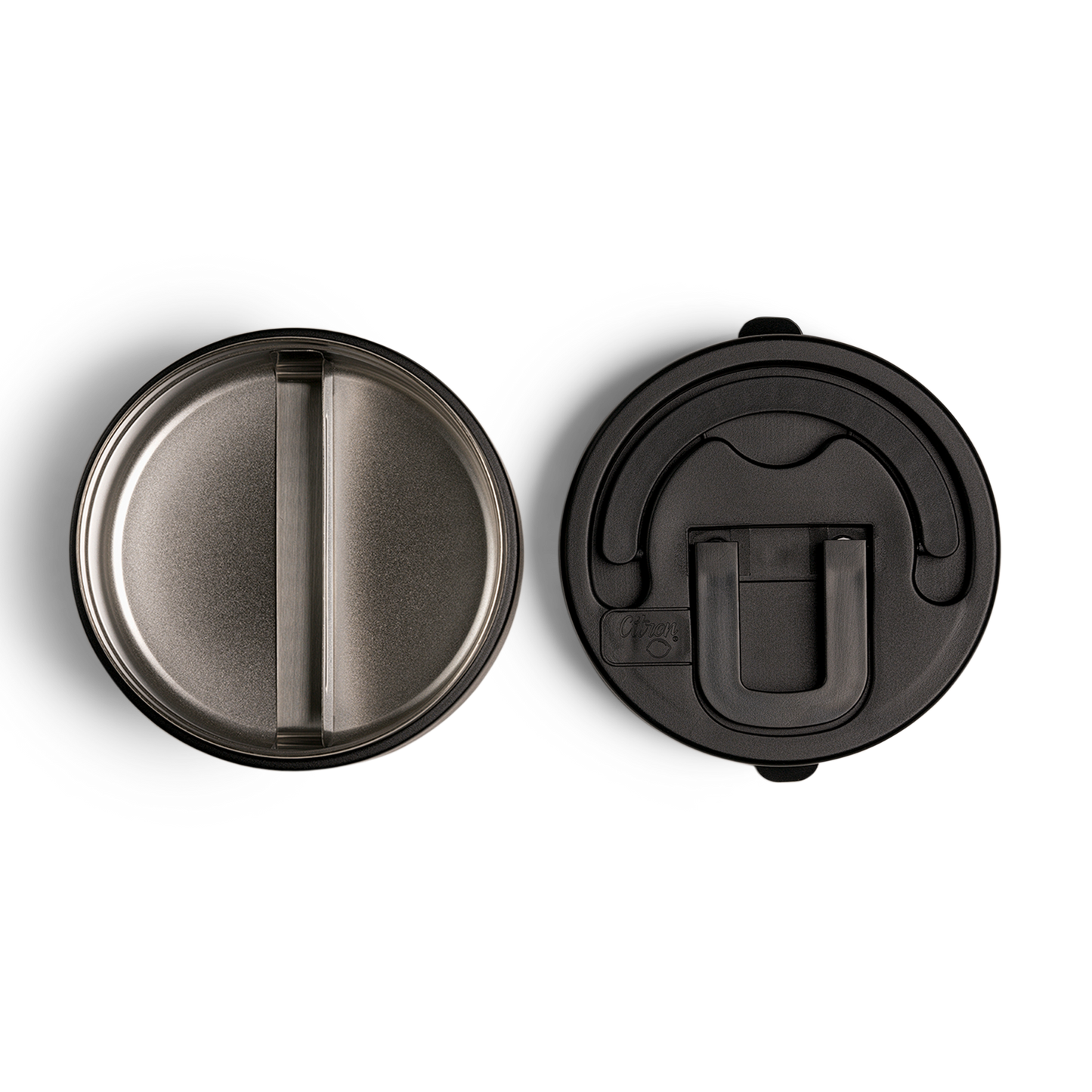 Citron 400ml food jar lid and stainless steel interior – leakproof design