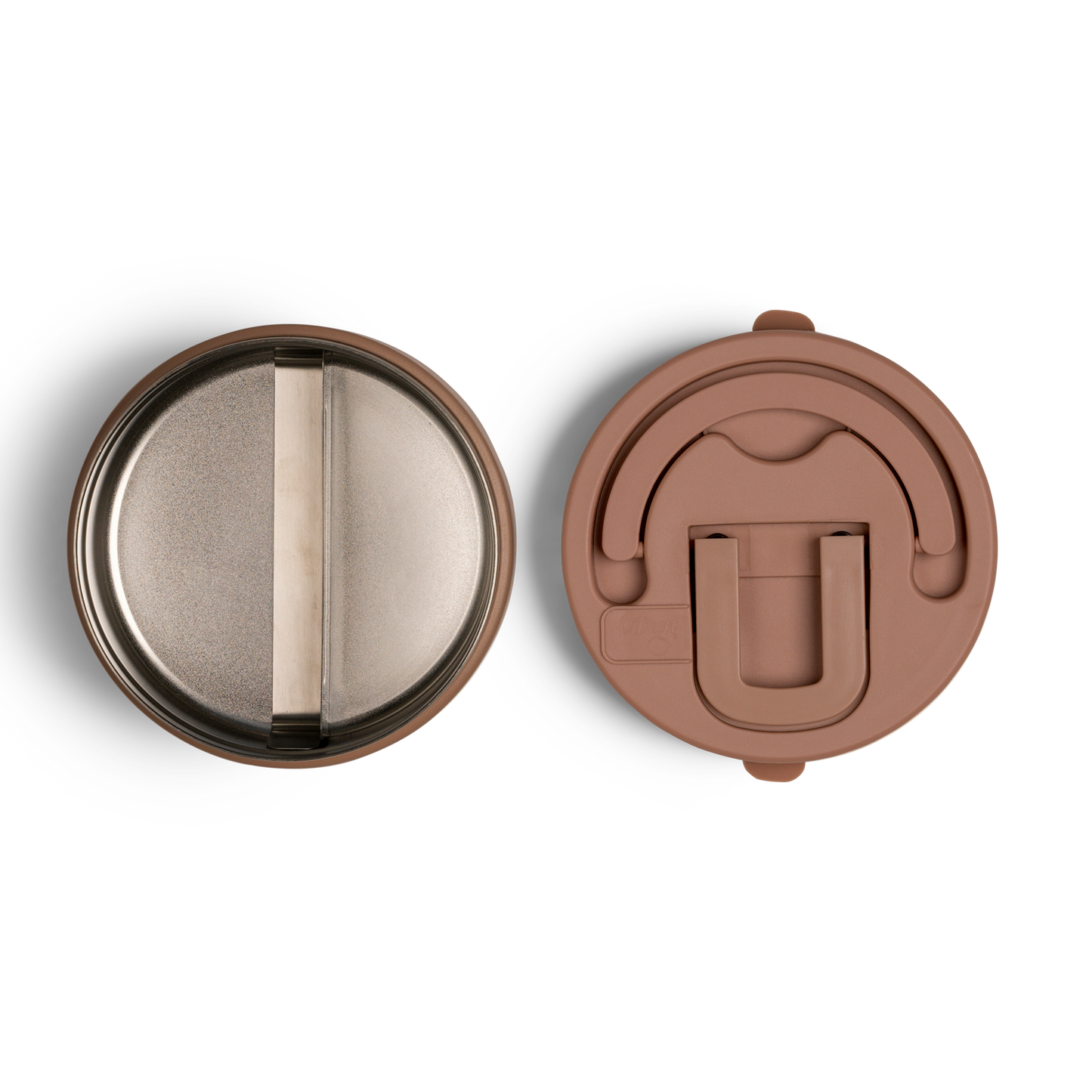 Citron thermal food jar internal lid and seal components for easy cleaning