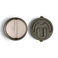 Bottom view of Citron insulated food jar showing durable base design
