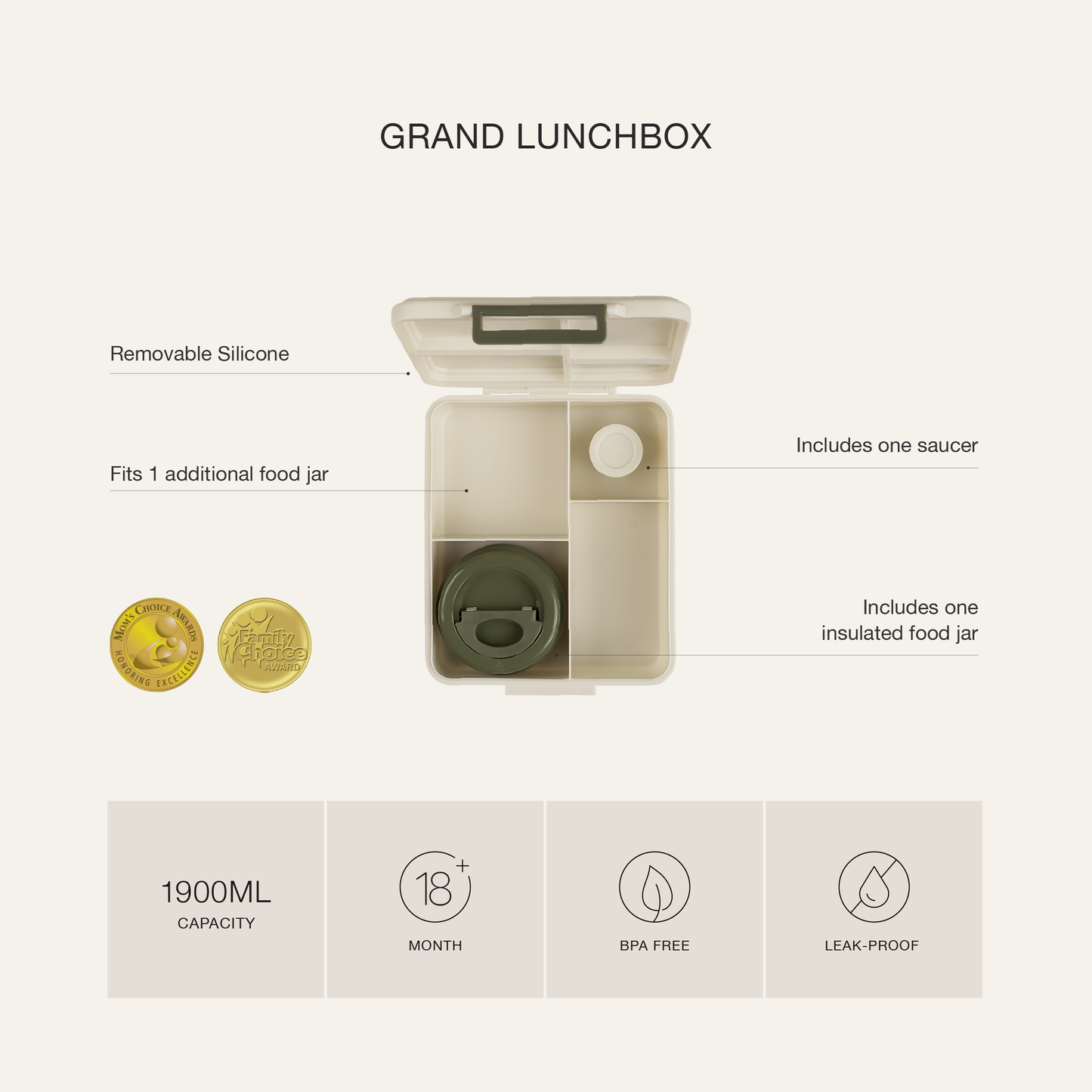 Grand Lunchbox Green
