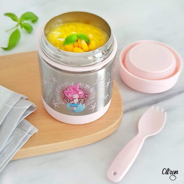 Citron Australia Food Jar - Triple insulated - 300ml - Mermaid