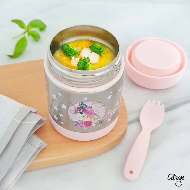 Citron Australia Food Jar - Triple insulated - 300ml - Unicorn