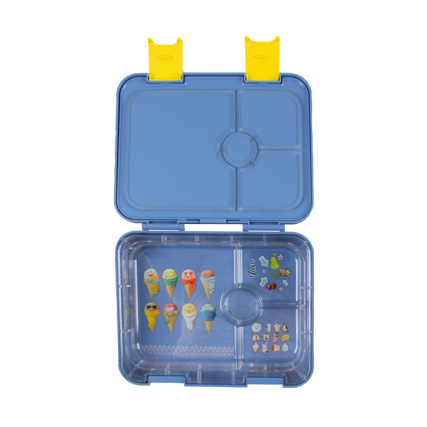 Citron Australia Kids Bento Lunchbox - 4 compartments With Accessories - Superhero