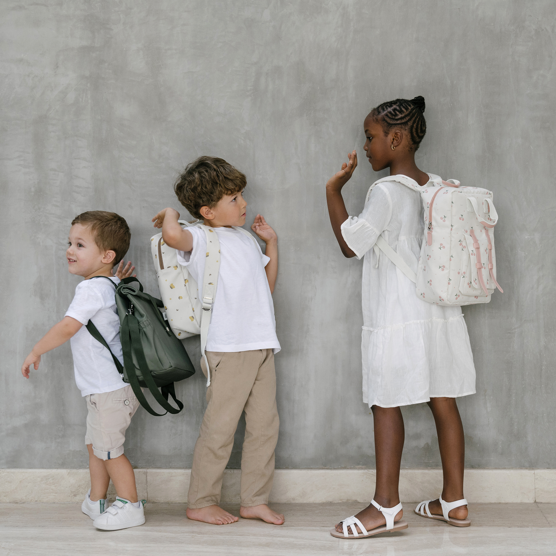 Kids Backpack Lemon Citron Australia