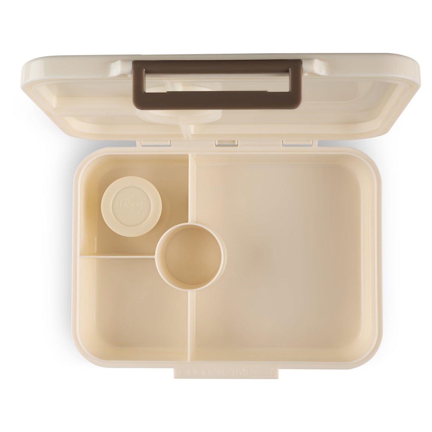 Incredible Tritan Lunch Box With 4 Compartments - Lemon